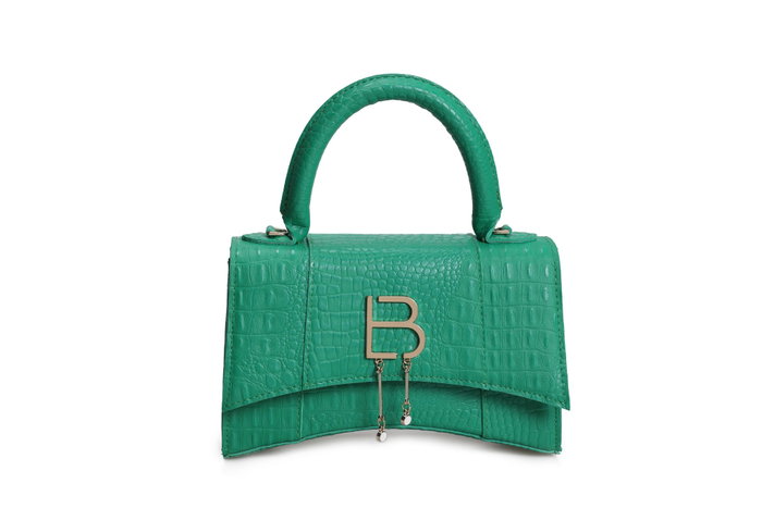 Lucky Bees Bolso de Mano Verde Lucky Bees Bolso de Mano Verde